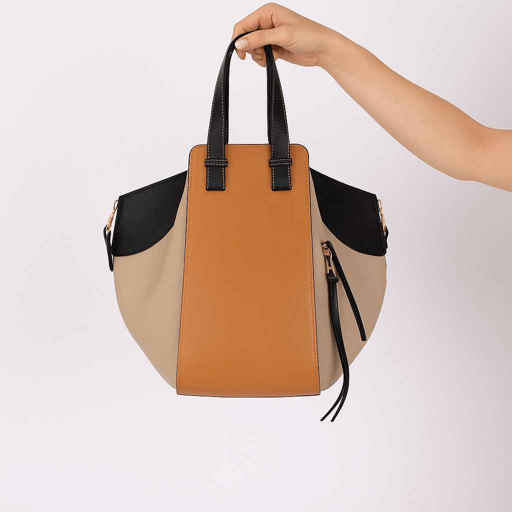 Loewe Tri - Colored Small Hammock Crossbody - FashioNica