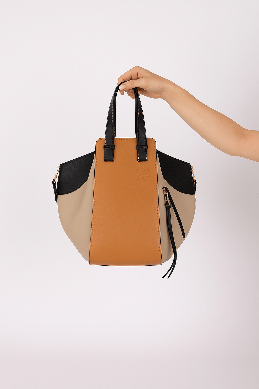 Loewe Tri - Colored Small Hammock Crossbody - FashioNica