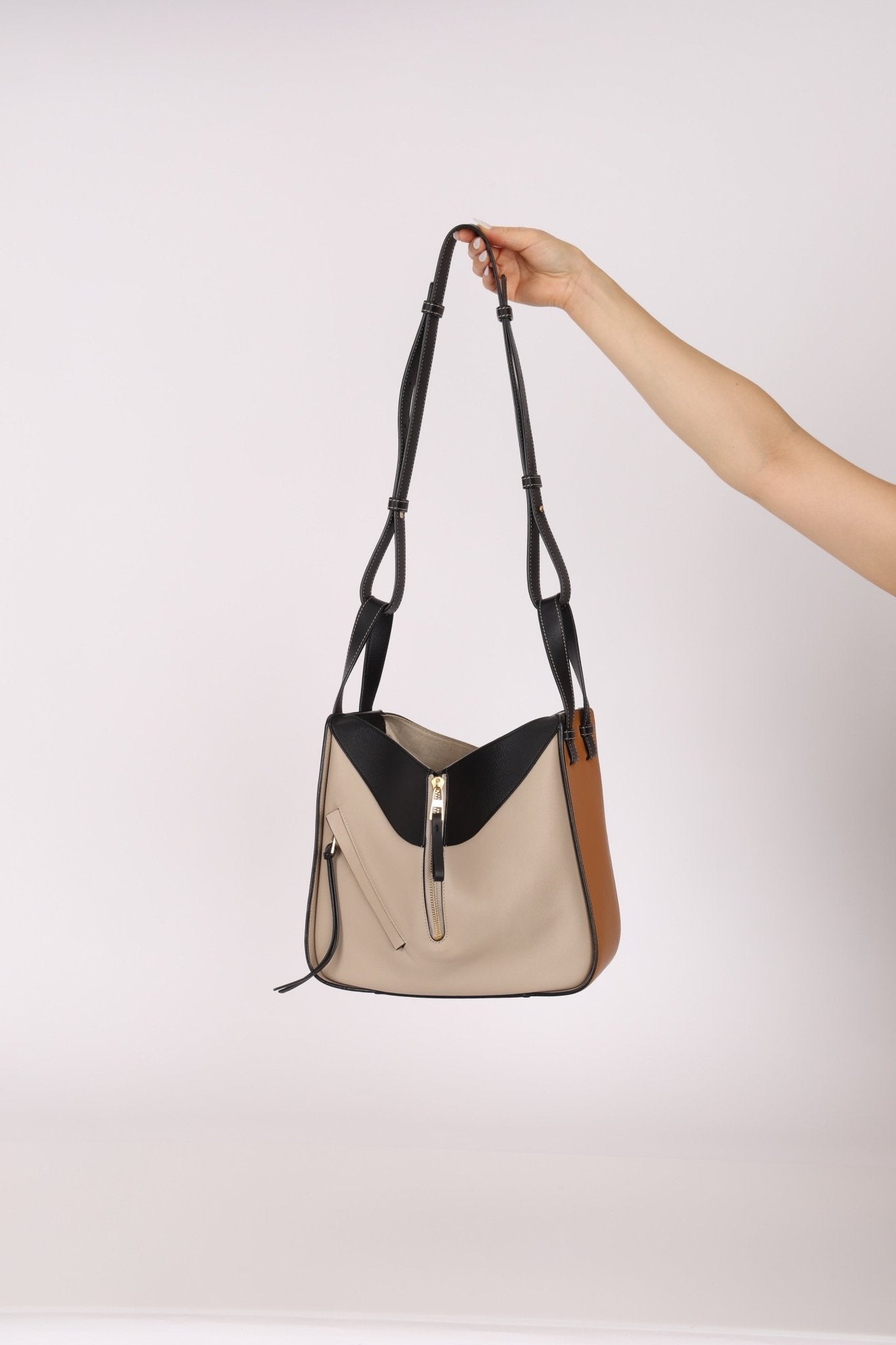 Loewe Tri - Colored Small Hammock Crossbody - FashioNica