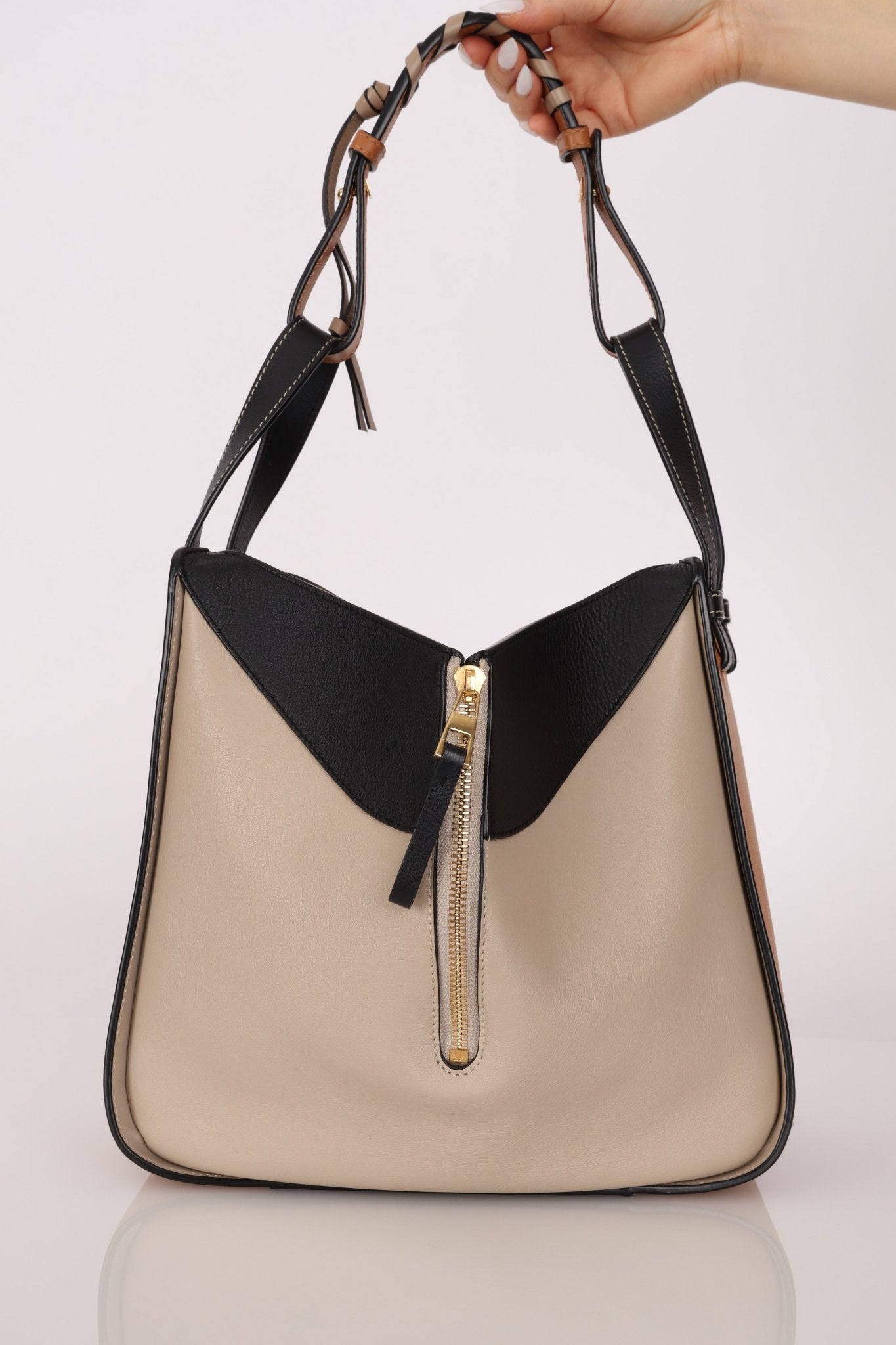 Loewe Tri - Colored Small Hammock Crossbody - FashioNica