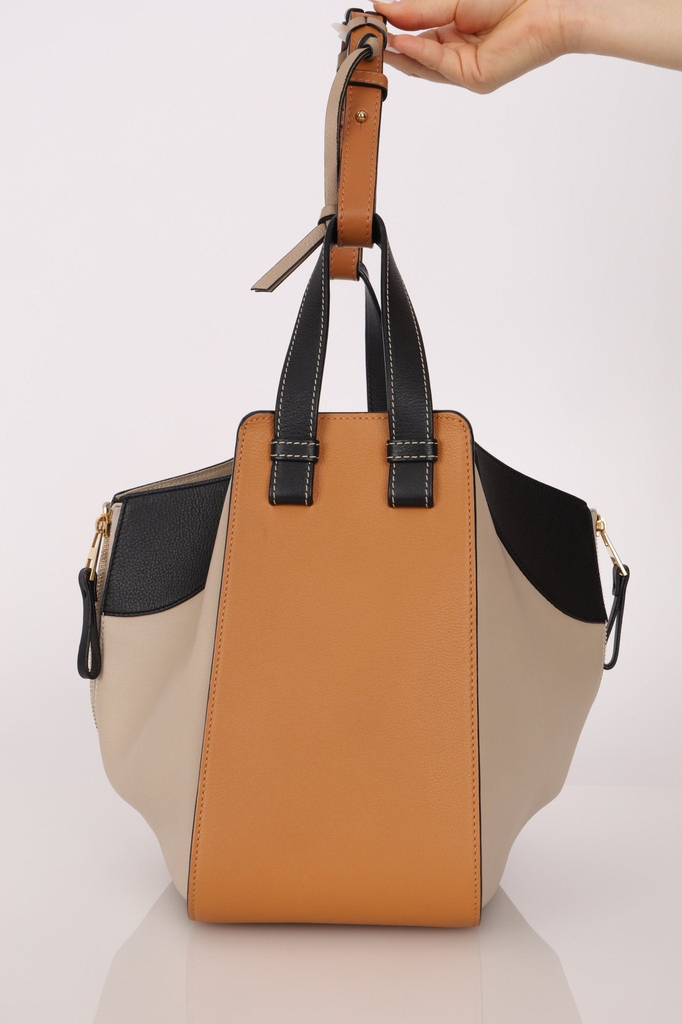 Loewe Tri - Colored Small Hammock Crossbody - FashioNica