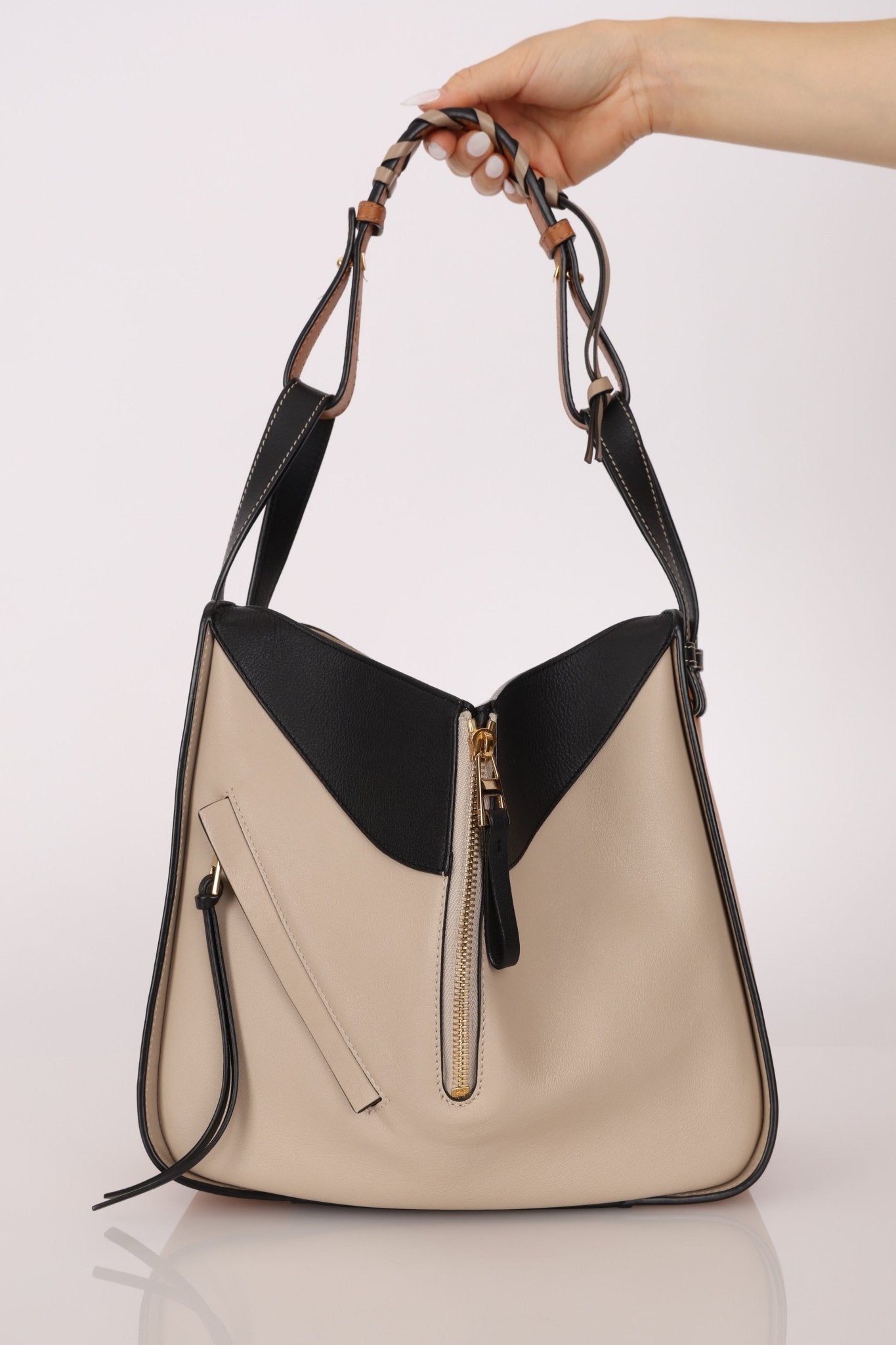 Loewe Tri - Colored Small Hammock Crossbody - FashioNica