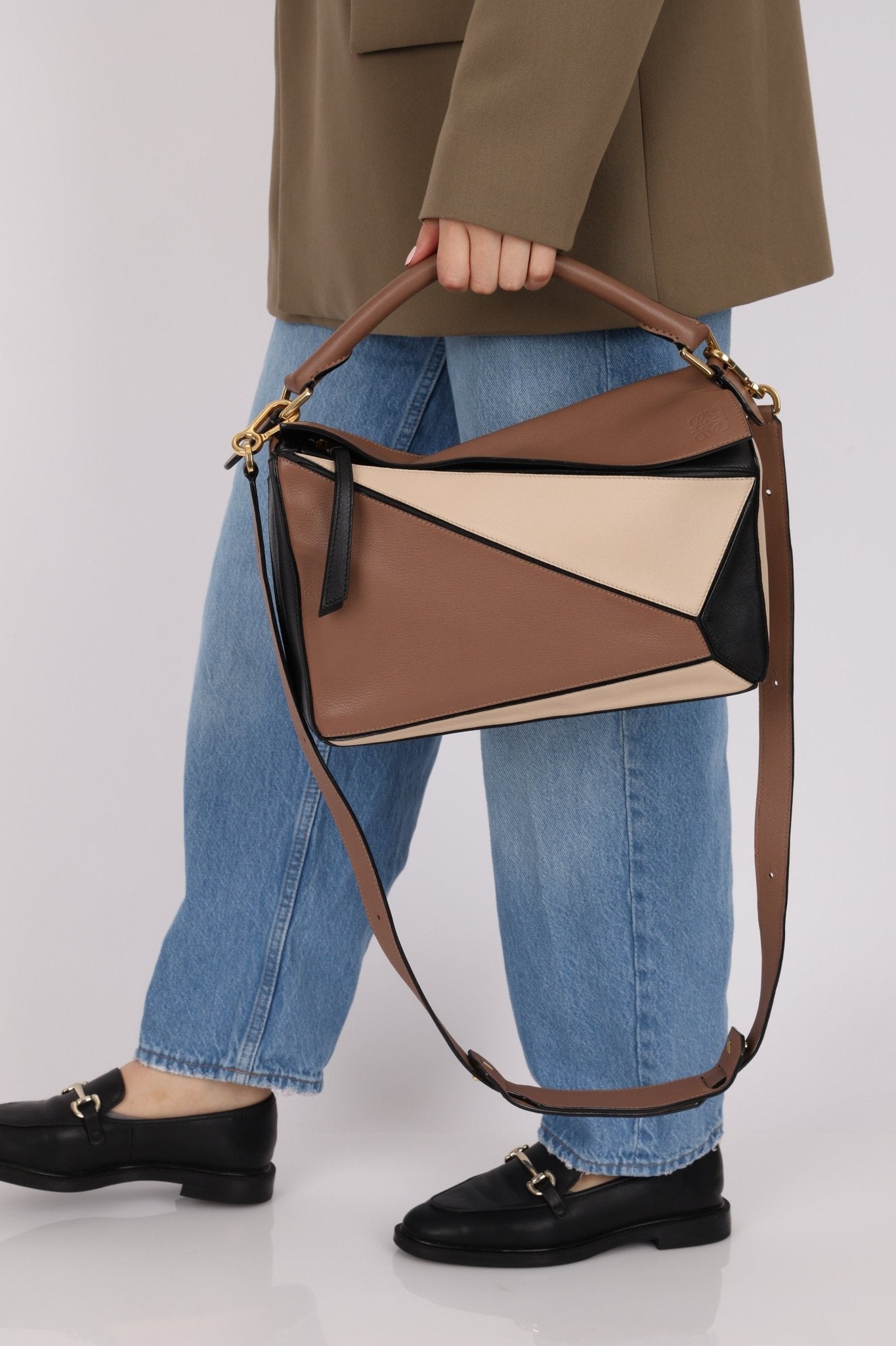 Loewe Tricolor Medium Puzzle - FashioNica