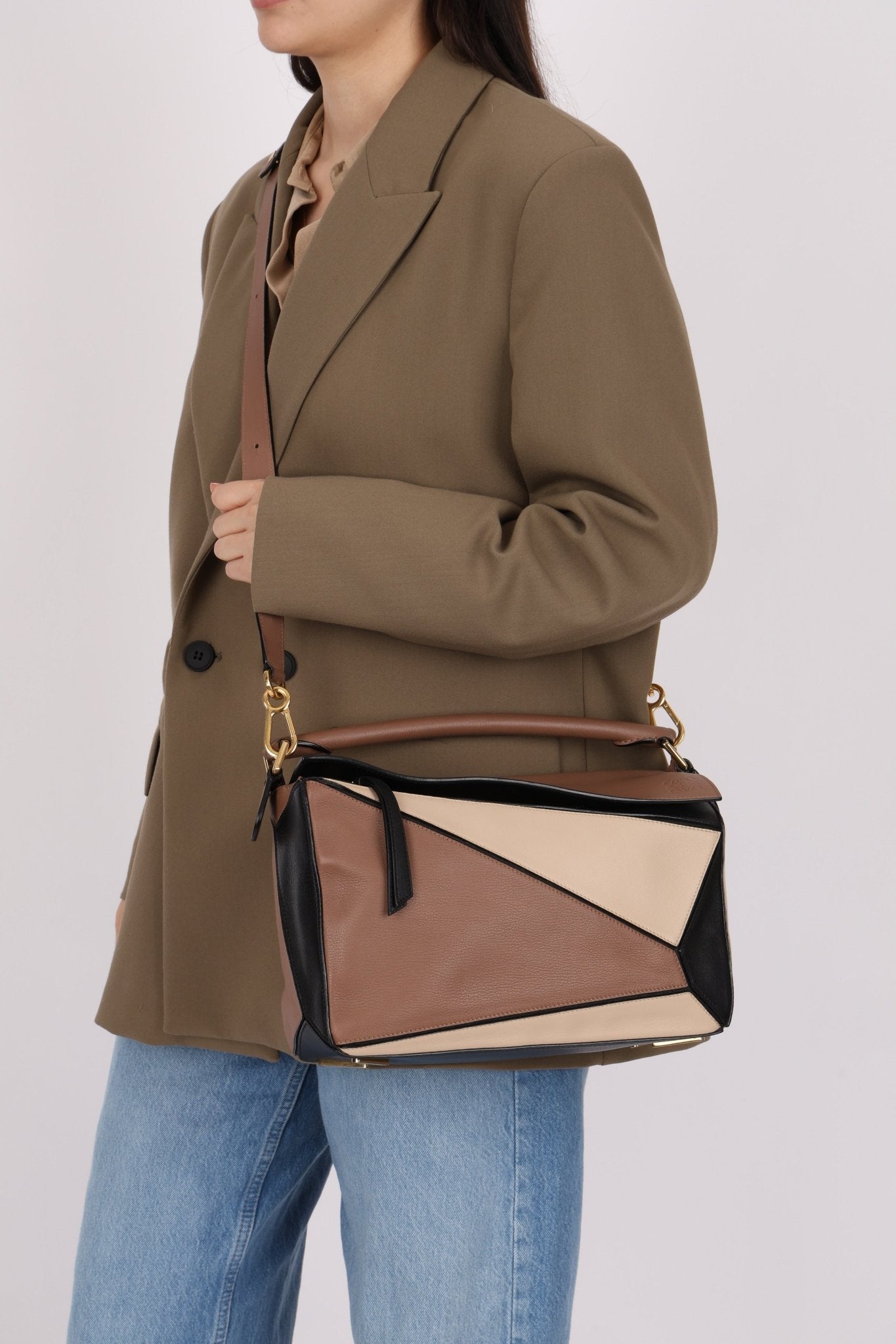 Loewe Tricolor Medium Puzzle - FashioNica