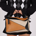 Loewe Tricolor Medium Puzzle - FashioNica