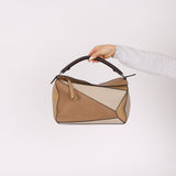 Loewe Tricolor Medium Puzzle Bag - FashioNica
