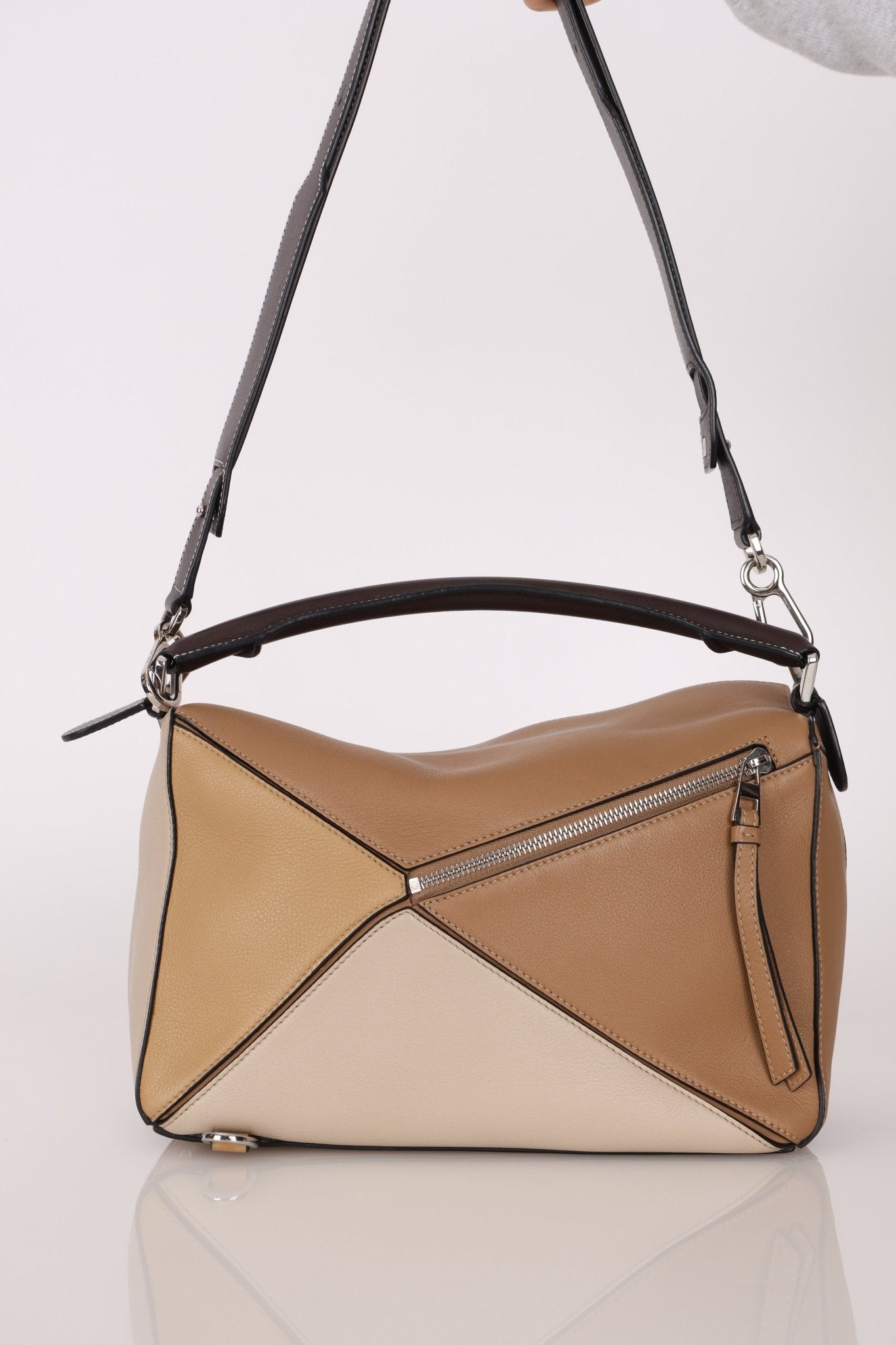 Loewe Tricolor Medium Puzzle Bag - FashioNica