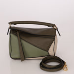 Loewe Tricolor Mini Puzzle Bag - FashioNica