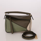 Loewe Tricolor Mini Puzzle Bag - FashioNica