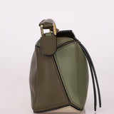 Loewe Tricolor Mini Puzzle Bag - FashioNica