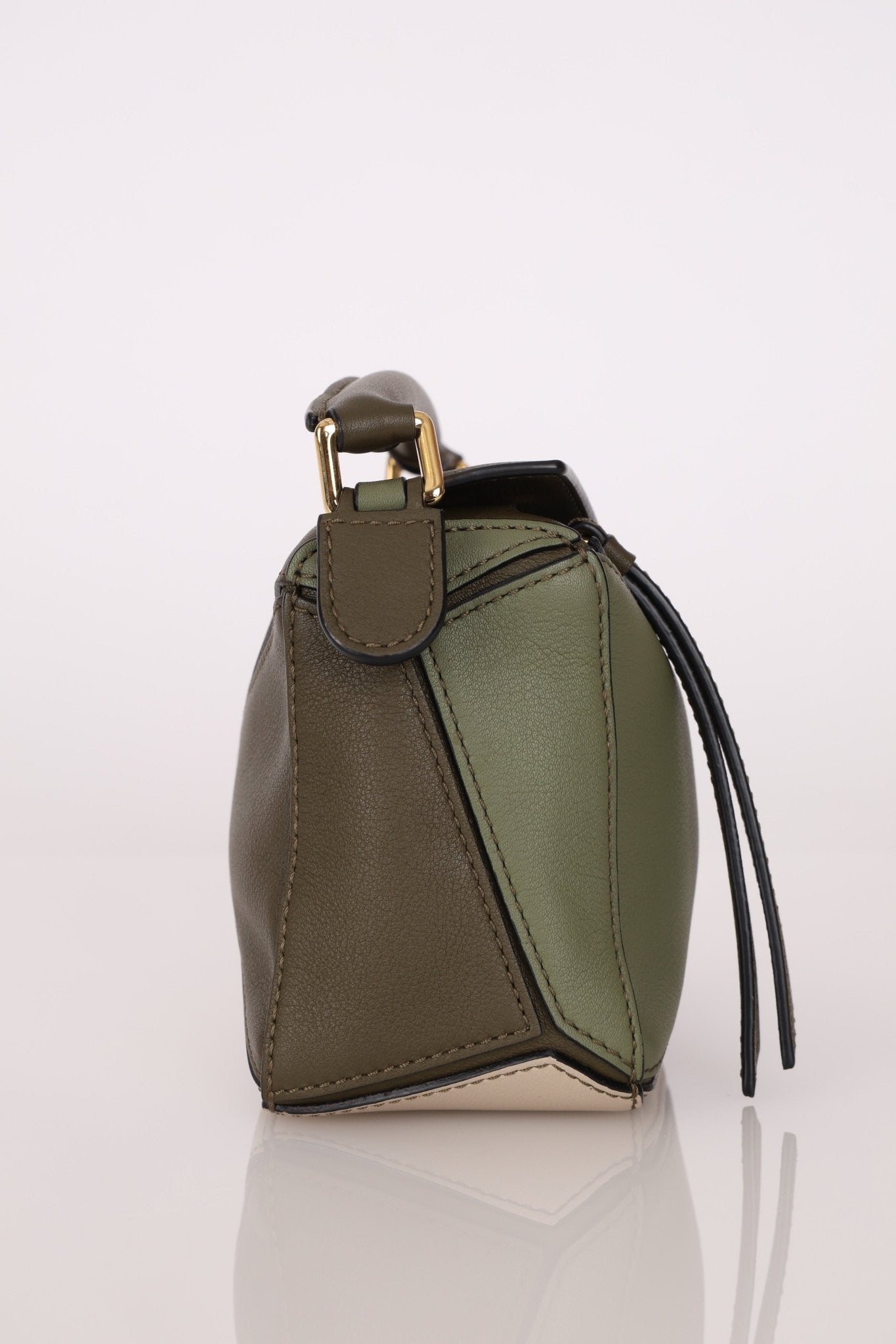 Loewe Tricolor Mini Puzzle Bag - FashioNica