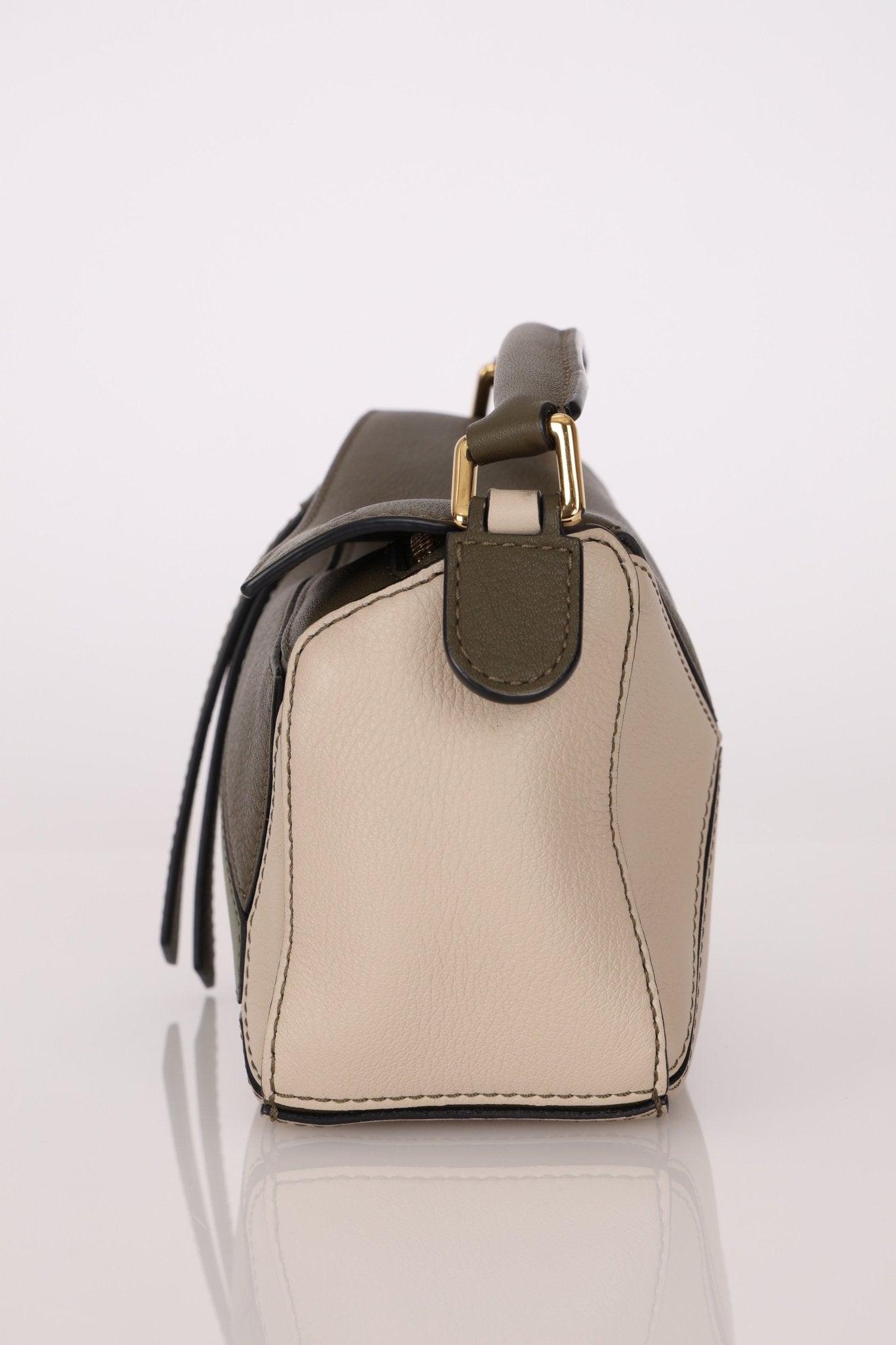 Loewe Tricolor Mini Puzzle Bag - FashioNica