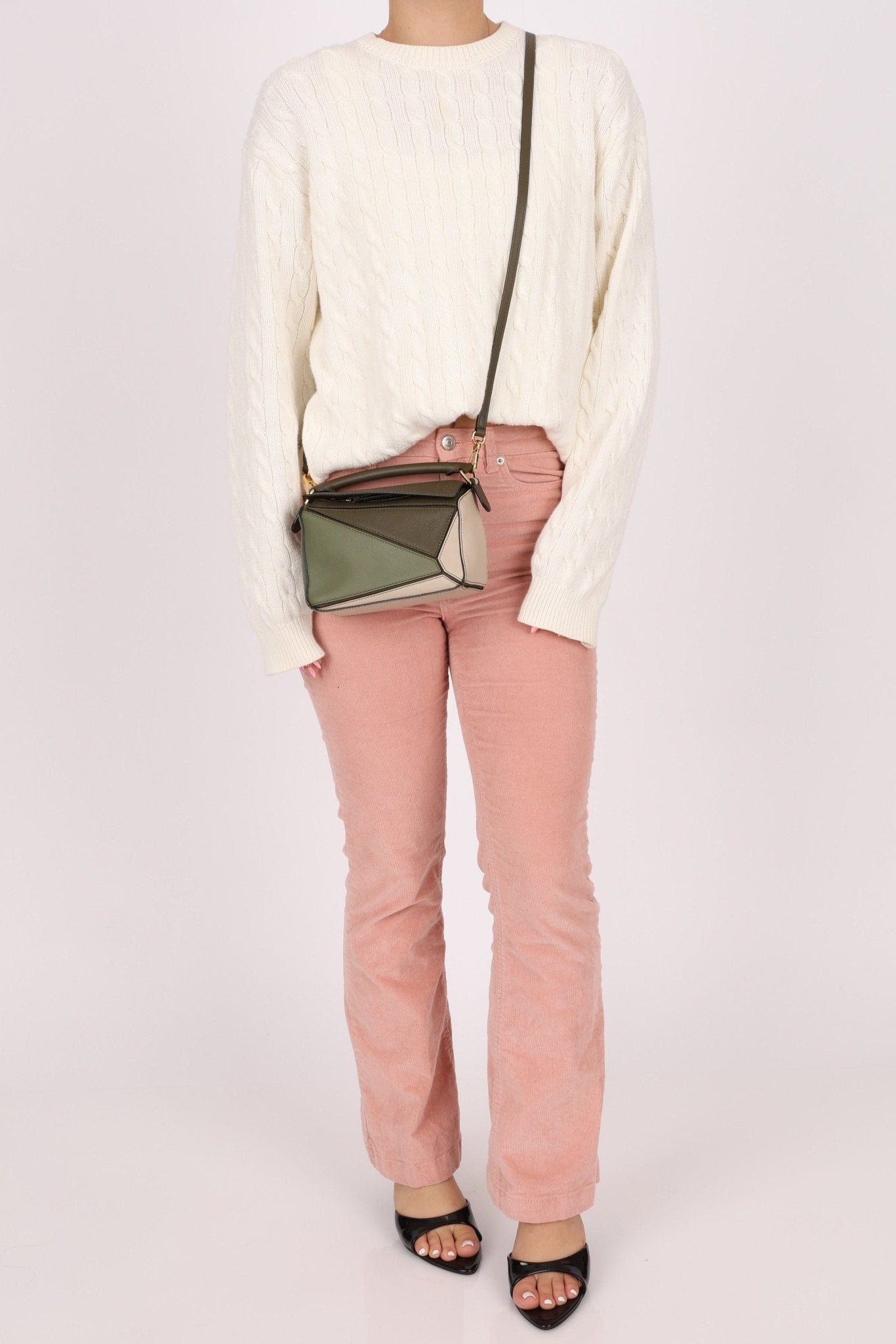 Loewe Tricolor Mini Puzzle Bag - FashioNica