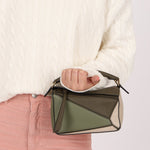 Loewe Tricolor Mini Puzzle Bag - FashioNica