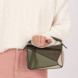 Loewe Tricolor Mini Puzzle Bag - FashioNica