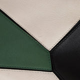 Loewe Tricolor Olive Medium Puzzle Bag - FashioNica