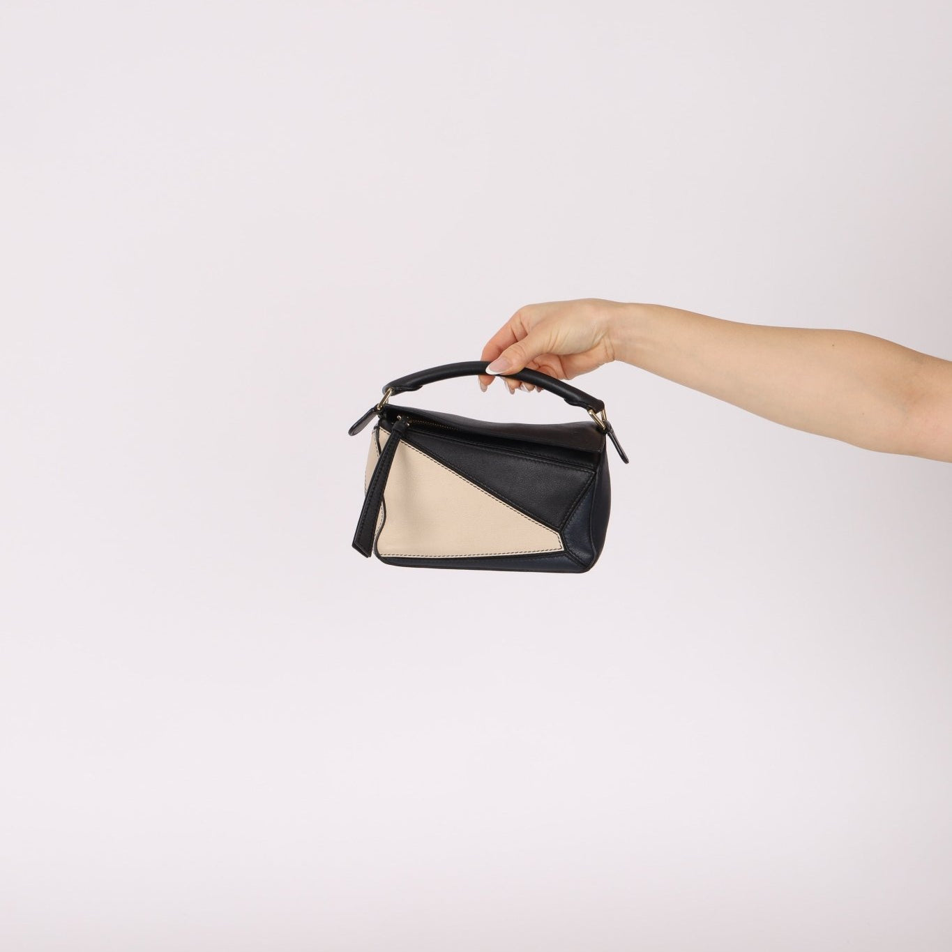 Loewe Tricolor Puzzle Mini Bag - FashioNica