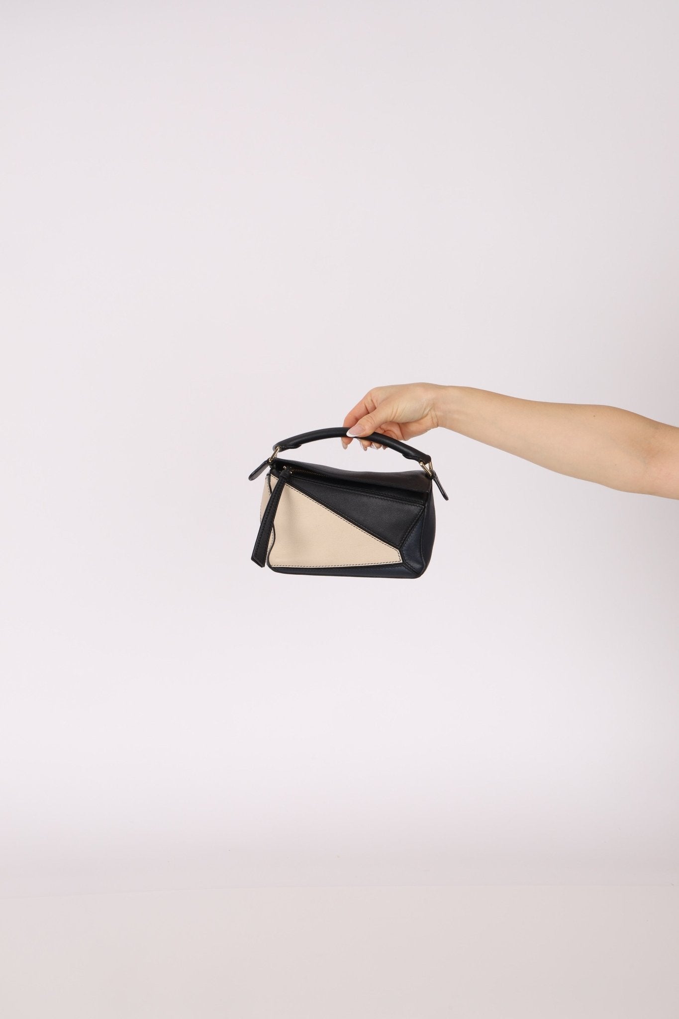 Loewe Tricolor Puzzle Mini Bag - FashioNica