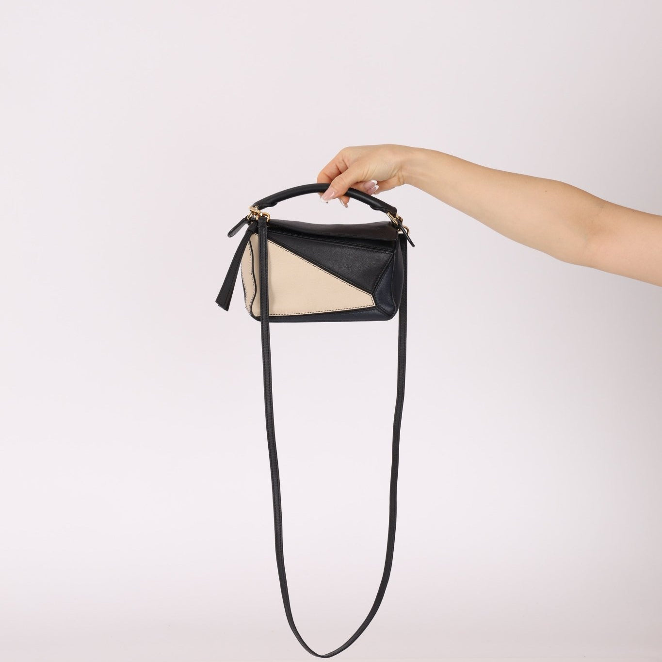 Loewe Tricolor Puzzle Mini Bag - FashioNica