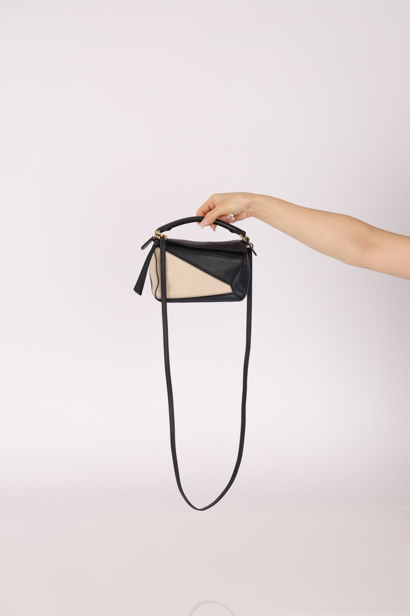 Loewe Tricolor Puzzle Mini Bag - FashioNica