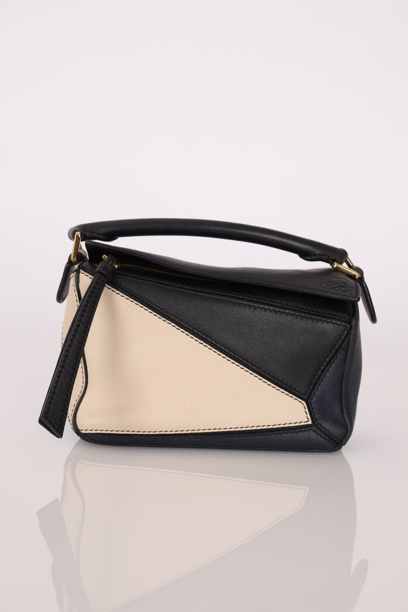 Loewe Tricolor Puzzle Mini Bag - FashioNica