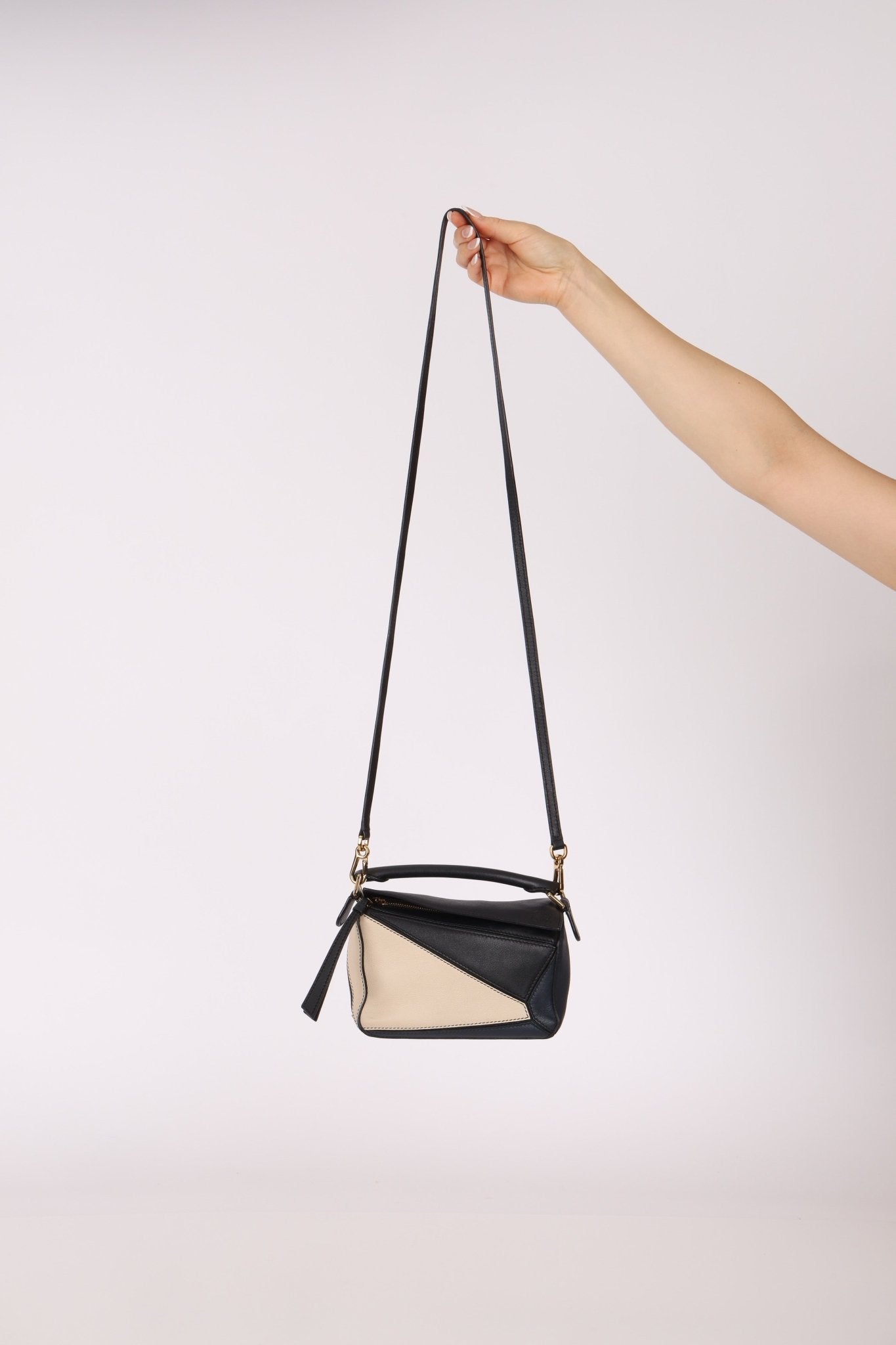 Loewe Tricolor Puzzle Mini Bag - FashioNica