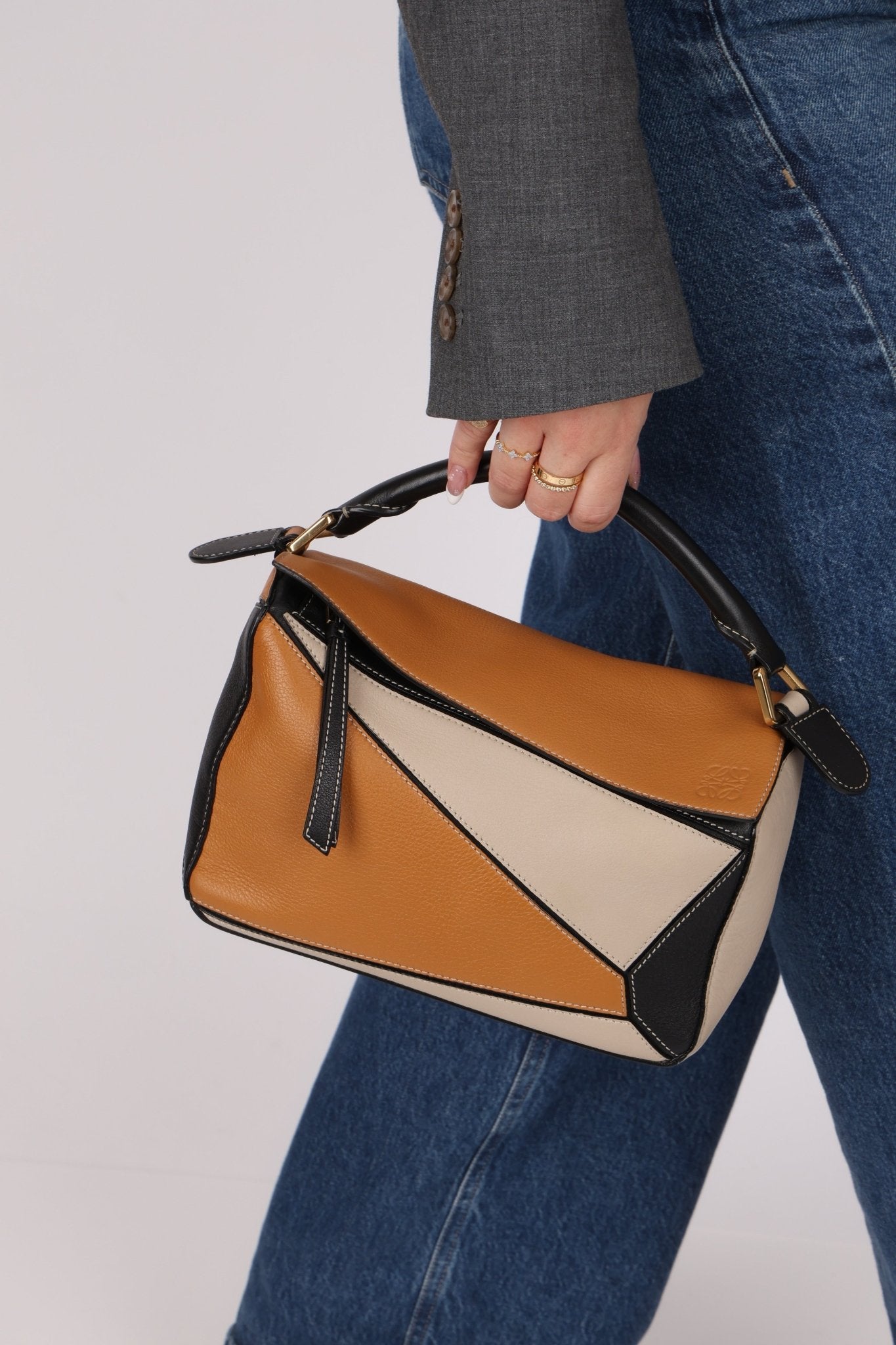 Loewe Tricolor Small Puzzle - FashioNica