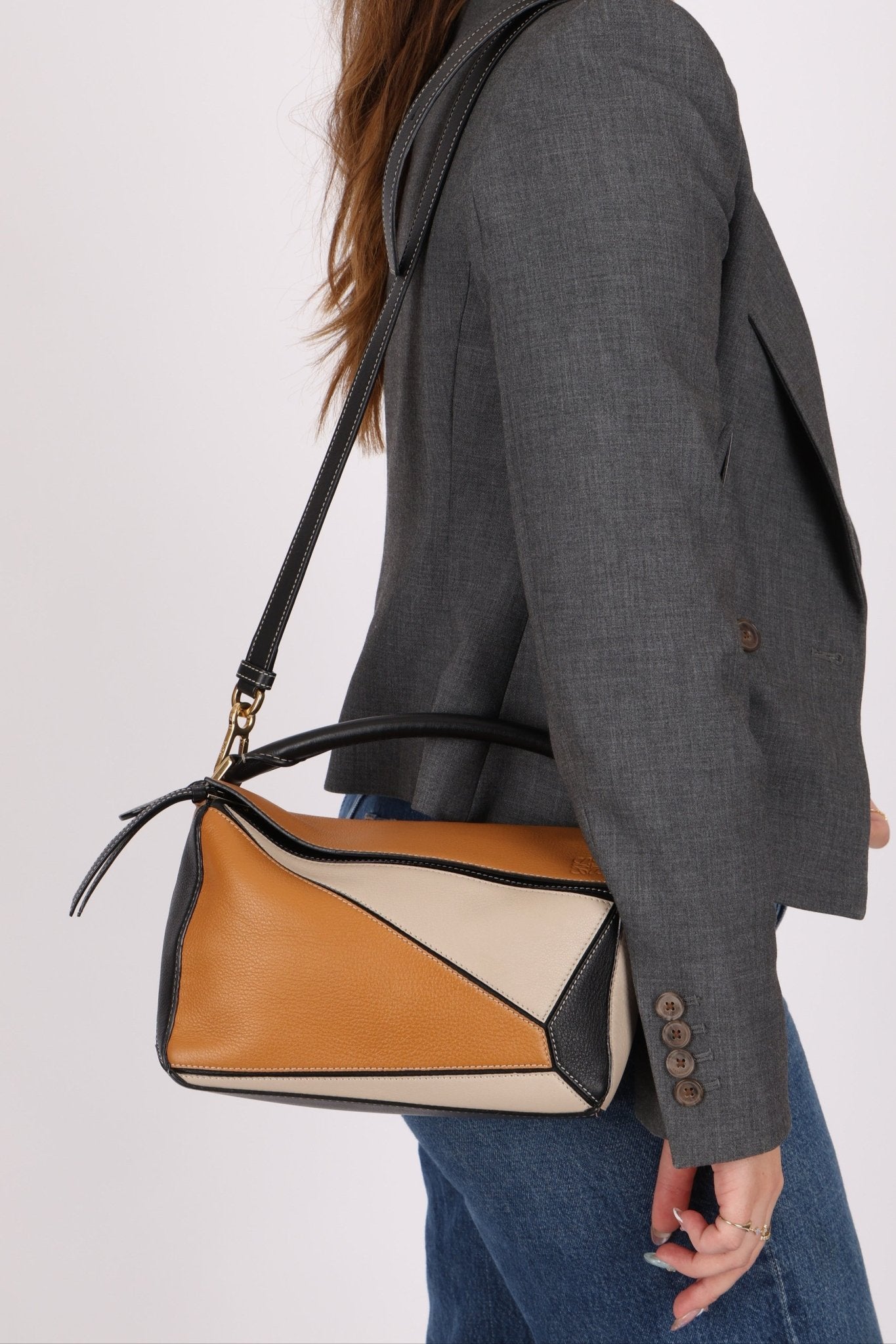 Loewe Tricolor Small Puzzle - FashioNica