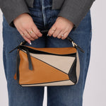 Loewe Tricolor Small Puzzle - FashioNica