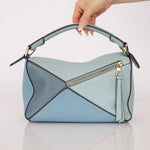 Loewe Tricolor Small Puzzle Bag - FashioNica
