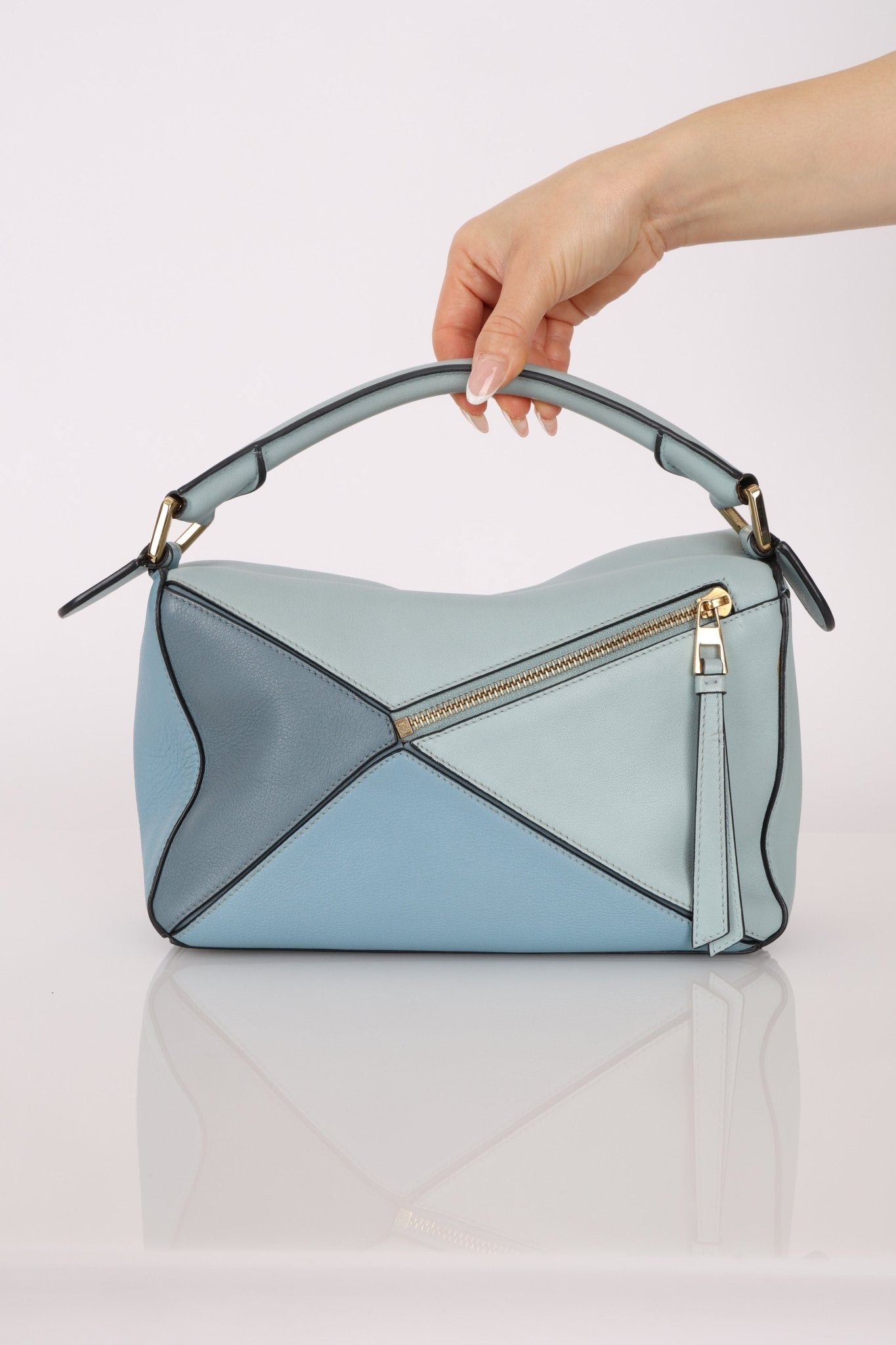 Loewe Tricolor Small Puzzle Bag - FashioNica