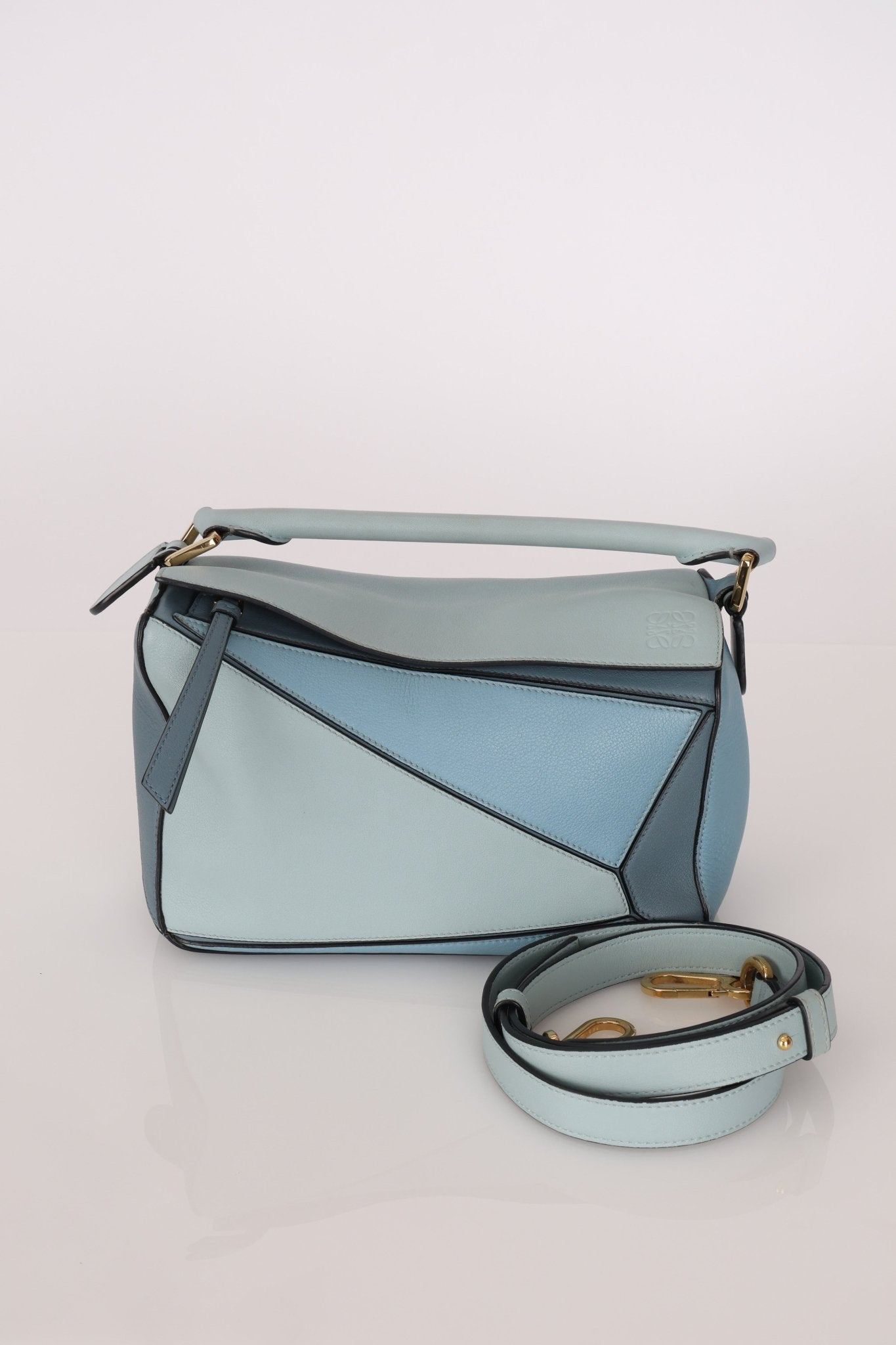 Loewe Tricolor Small Puzzle Bag - FashioNica