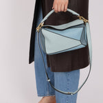 Loewe Tricolor Small Puzzle Bag - FashioNica