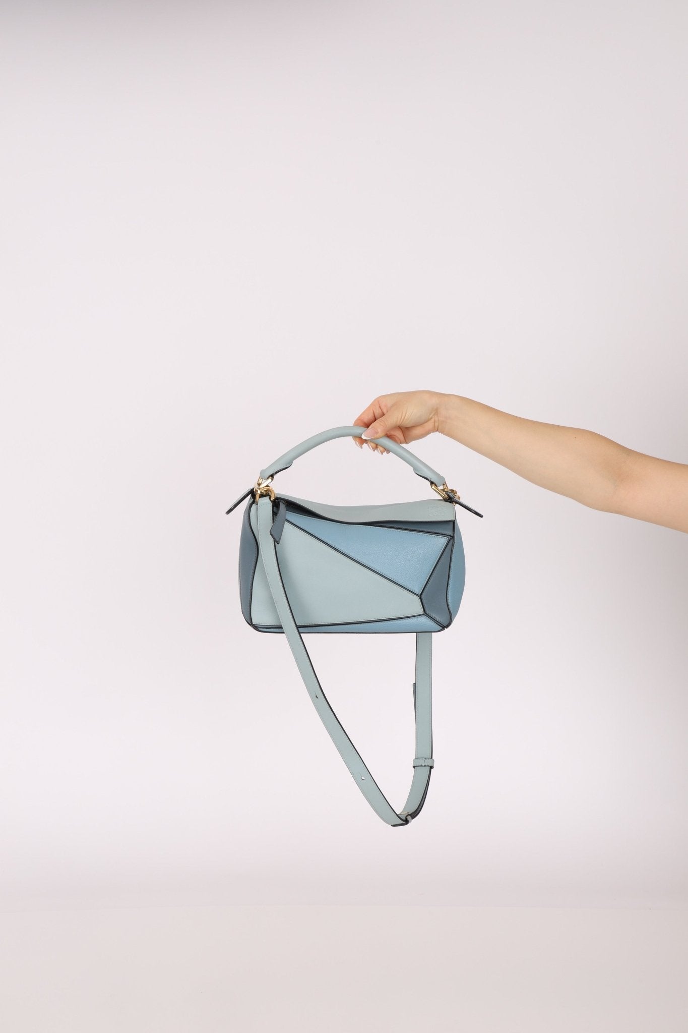 Loewe Tricolor Small Puzzle Bag - FashioNica