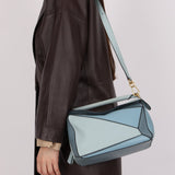 Loewe Tricolor Small Puzzle Bag - FashioNica