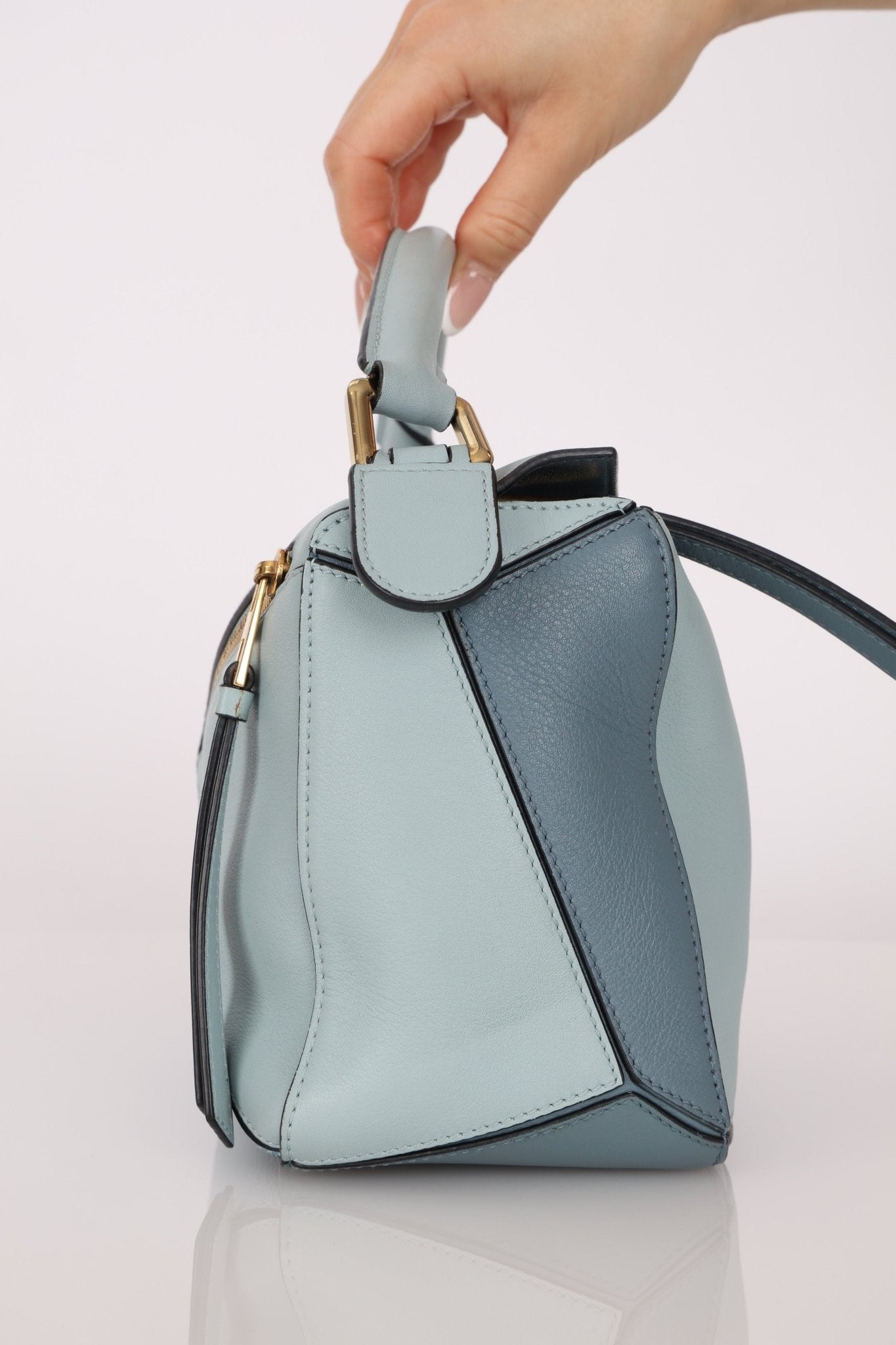 Loewe Tricolor Small Puzzle Bag - FashioNica