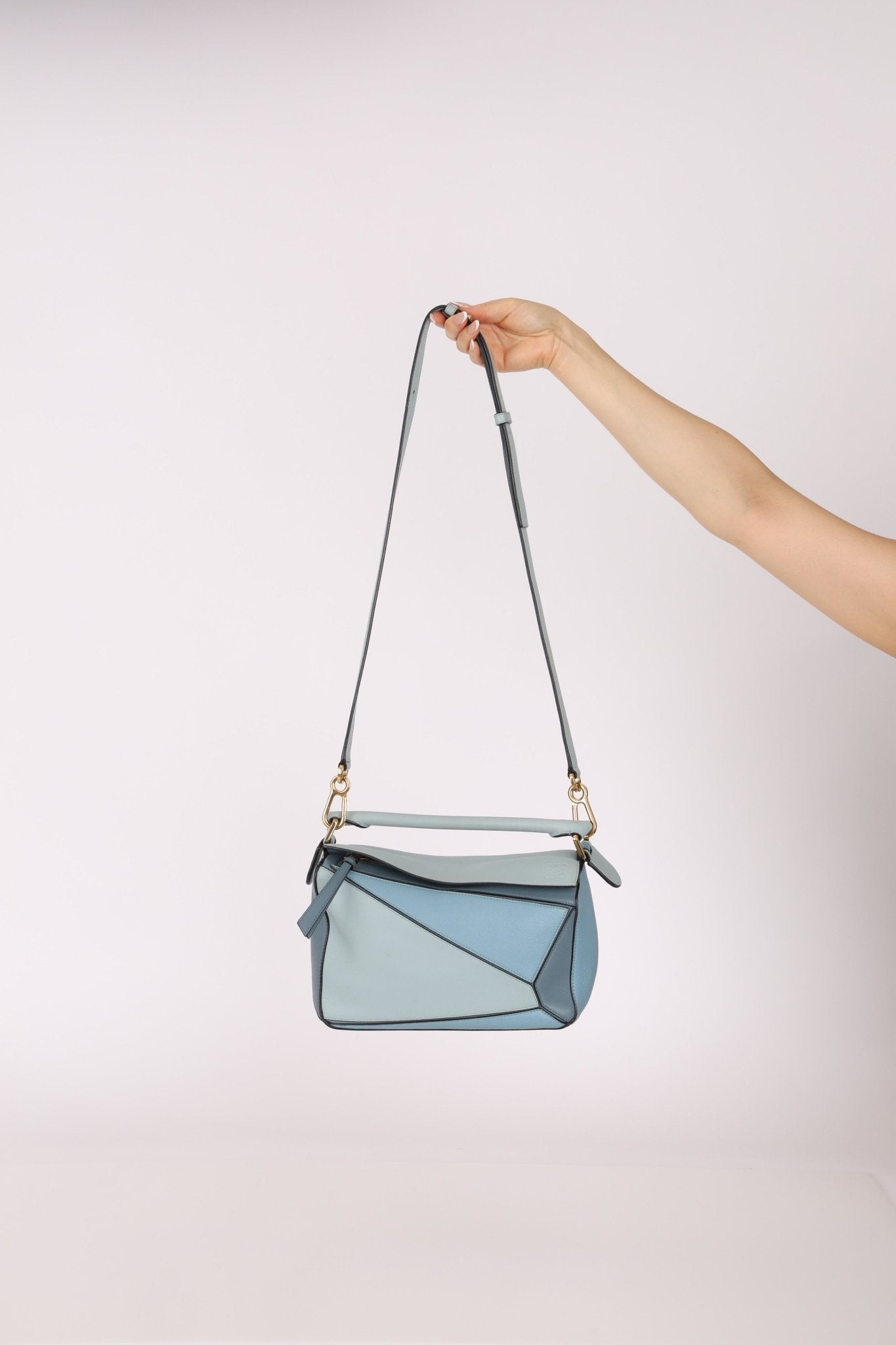 Loewe Tricolor Small Puzzle Bag - FashioNica