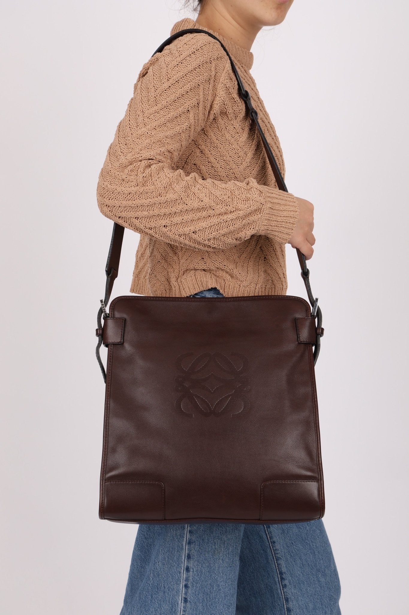 Loewe Vintage Anagram Crossbody Bag - FashioNica