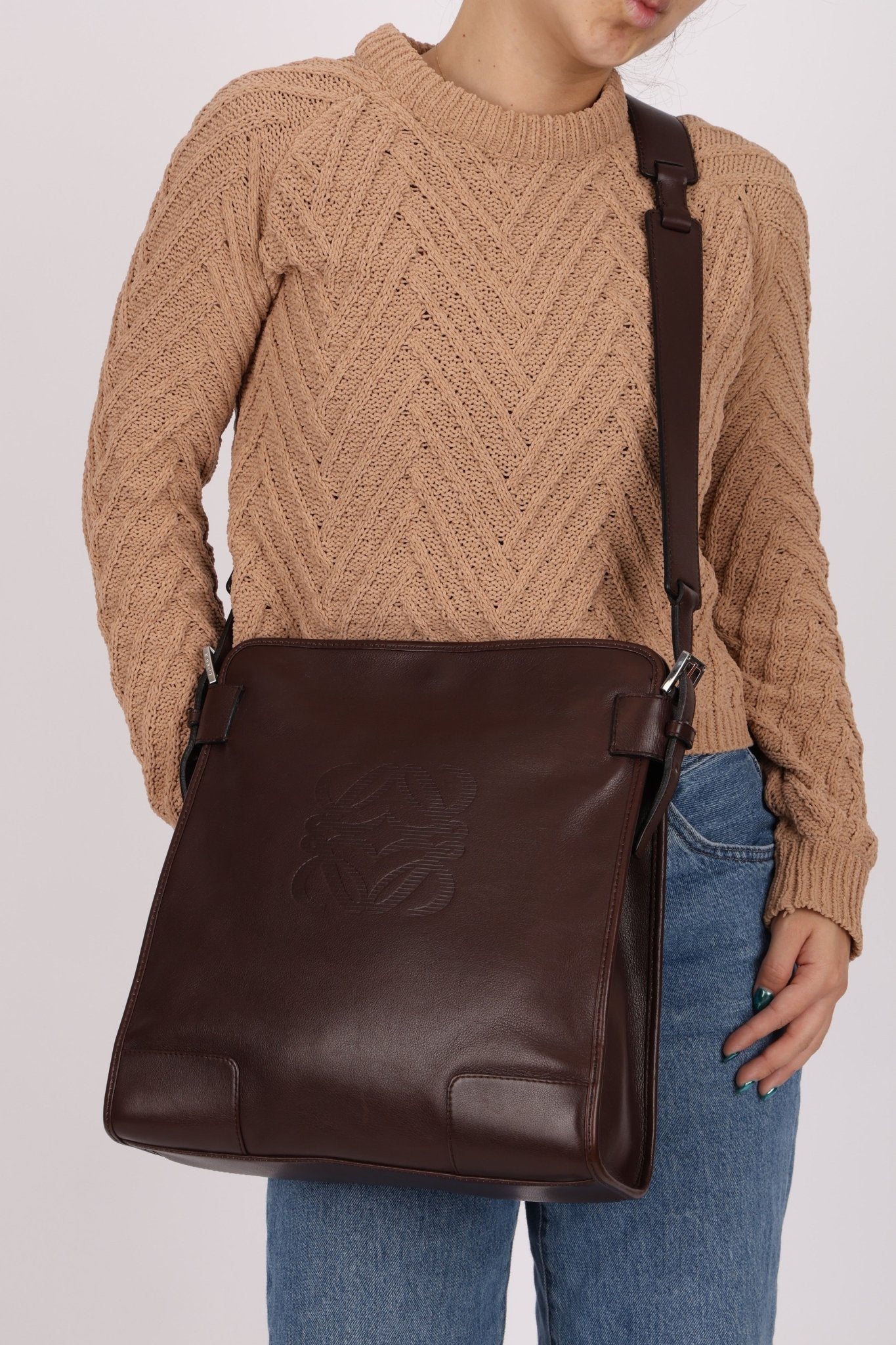 Loewe Vintage Anagram Crossbody Bag - FashioNica