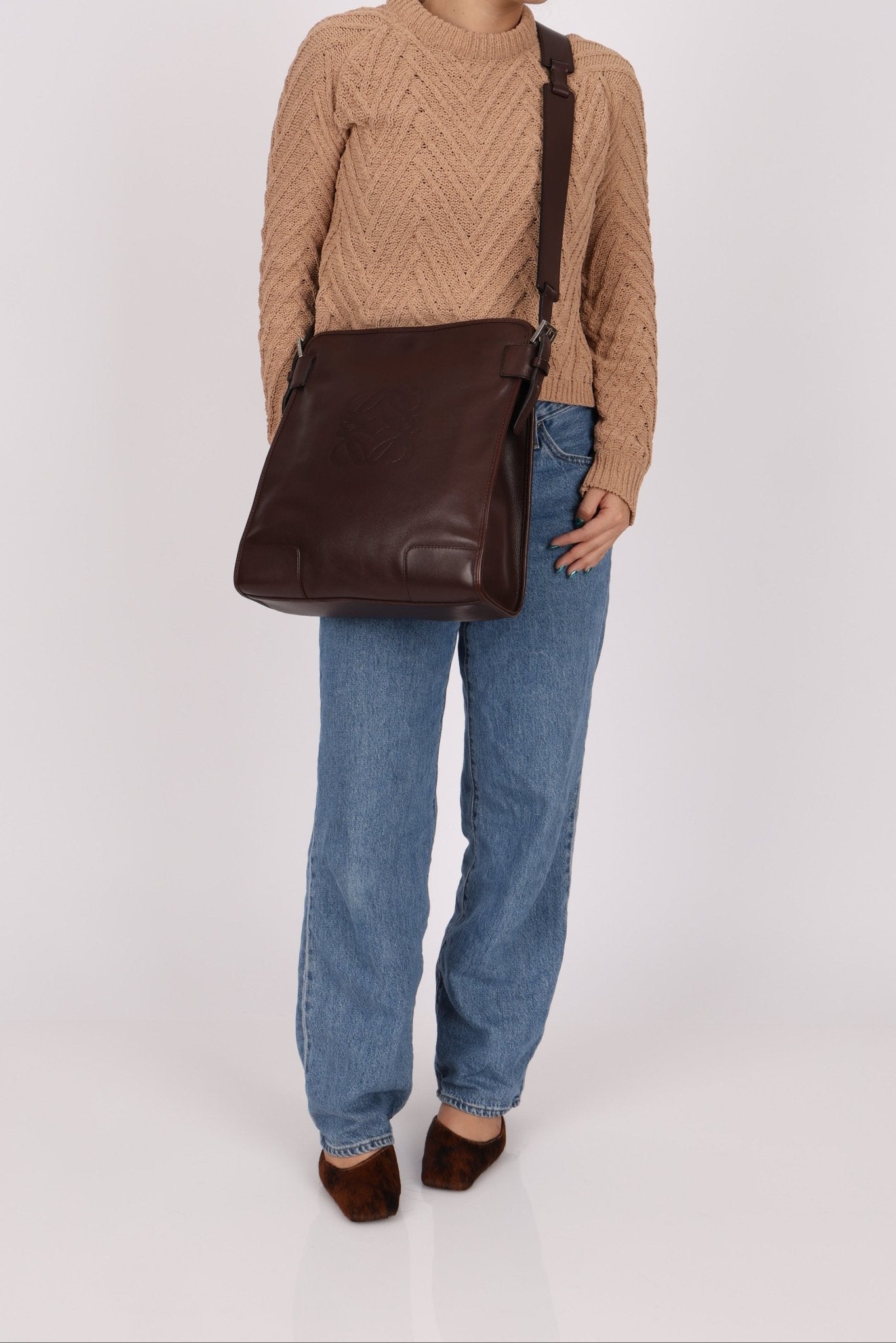 Loewe Vintage Anagram Crossbody Bag - FashioNica