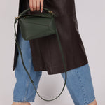 Loewe Vintage Khaki Mini Puzzle Edge Bag - FashioNica