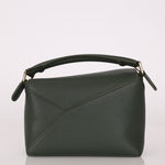 Loewe Vintage Khaki Mini Puzzle Edge Bag - FashioNica