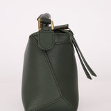 Loewe Vintage Khaki Mini Puzzle Edge Bag - FashioNica
