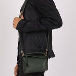 Loewe Vintage Khaki Mini Puzzle Edge Bag - FashioNica