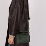 Loewe Vintage Khaki Mini Puzzle Edge Bag - FashioNica