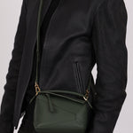 Loewe Vintage Khaki Mini Puzzle Edge Bag - FashioNica