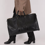 Louis Vuitton 1990 Black Epi Leather Keepall 50 - FashioNica