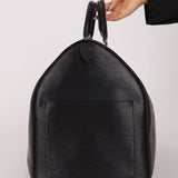 Louis Vuitton 1990 Black Epi Leather Keepall 50 - FashioNica
