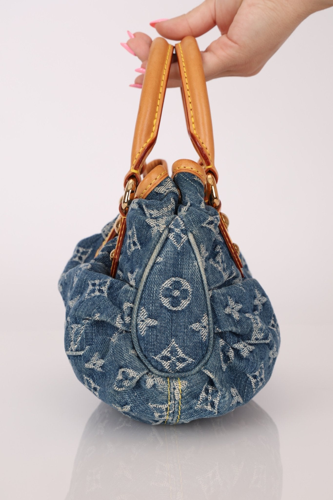 Louis Vuitton 2005 Monogram Denim Pleaty - FashioNica
