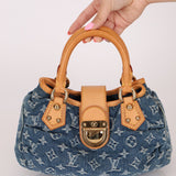 Louis Vuitton 2005 Monogram Denim Pleaty - FashioNica